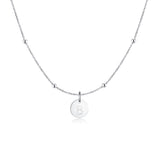 "Initial Circle" Necklace - SophiaJewels